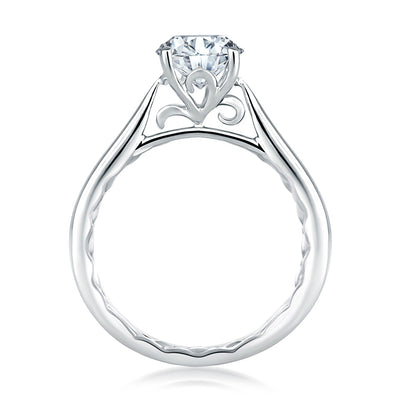 Art Inspired Solitaire Ring