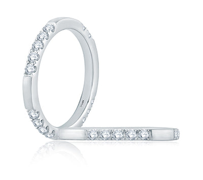 Segmented Diamond Band Ring